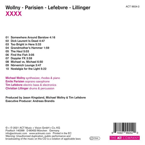 Wollny - Parisien - Lefebvre - Lillinger - XXXX [CD]