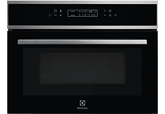 ELECTROLUX EVK8E00X CombiQuick beépíthető kompakt sütő + mikrohullámú sütő, Assisted Cooking, LCD kijelző