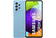 Móvil - Samsung Galaxy A52, Azul, 128 GB, 6 GB RAM, 6.5" Full HD+, SDM720G Octa-Core, 4500 mAh, Android 11