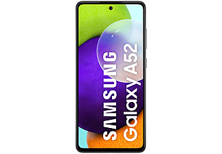 Móvil - Samsung Galaxy A52, Negro, 128 GB, 6 GB RAM, 6.5" Full HD+, Snapdragon 720G, 4500 mAh, Android 11