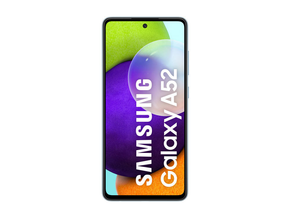 Samsung Galaxy A52, Azul, 256 GB, 8 GB RAM, 6.5" Full HD+, SDM720G Octa-Core, 4500 mAh, Android 11