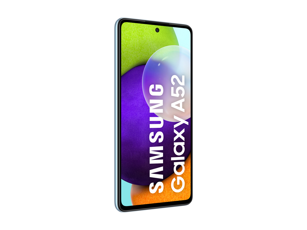 Samsung Galaxy A52, Azul, 256 GB, 8 GB RAM, 6.5" Full HD+, SDM720G Octa-Core, 4500 mAh, Android 11
