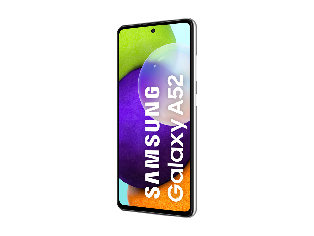 Samsung Galaxy A52, Blanco, 256 GB, 8 GB RAM, 6.5" Full HD+, SDM720G Octa-Core, 4500 mAh, Android 11
