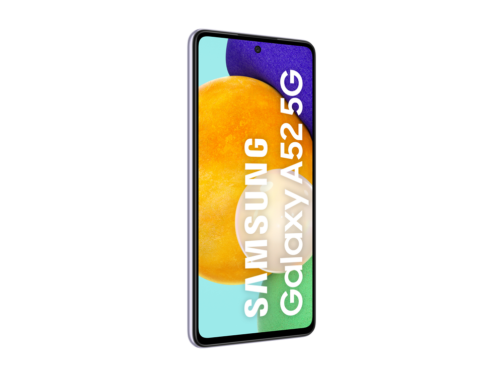 Samsung Galaxy A52 5G, Violeta, 128GB, 6GB RAM, 6.5" Full HD+, SDM720G Octa-Core, 4500 mAh, Android 11