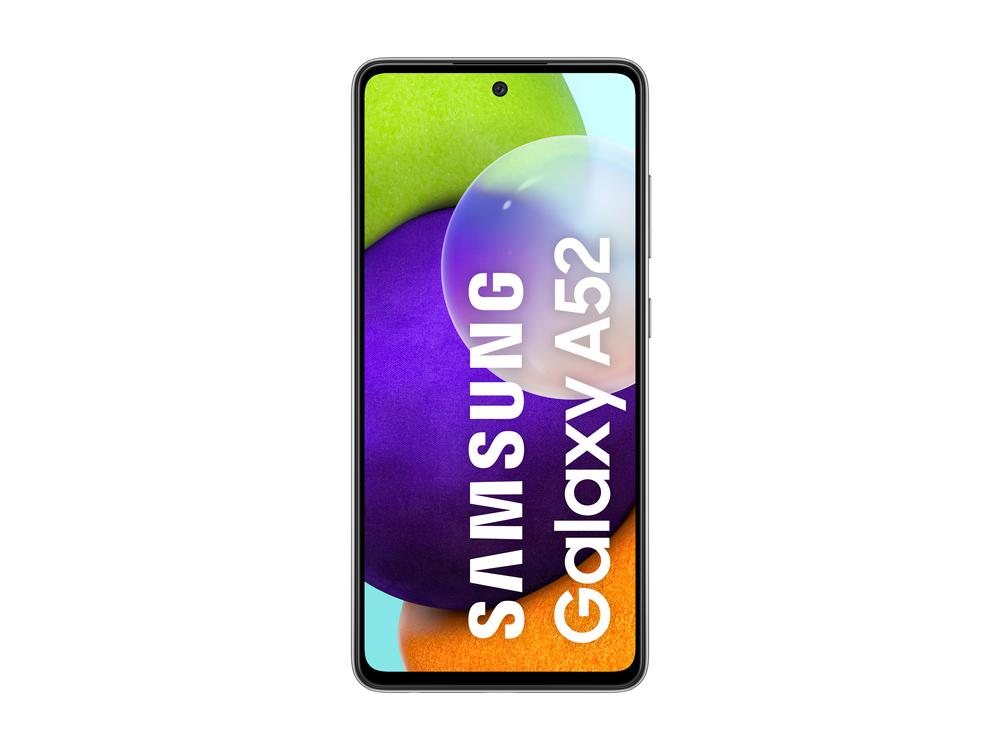 Samsung Galaxy A52, Negro, 256 GB, 8 GB RAM, 6.5" Full HD+, SDM720G Octa-Core, 4500 mAh, Android 11