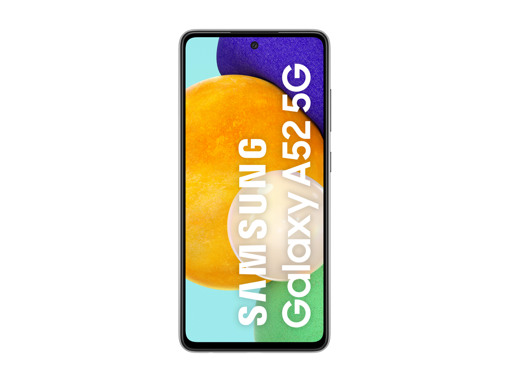 Samsung Galaxy A52 5G, Negro, 256GB, 8GB RAM, 6.5" Full HD+, SDM720G Octa-Core, 4500 mAh, Android 11