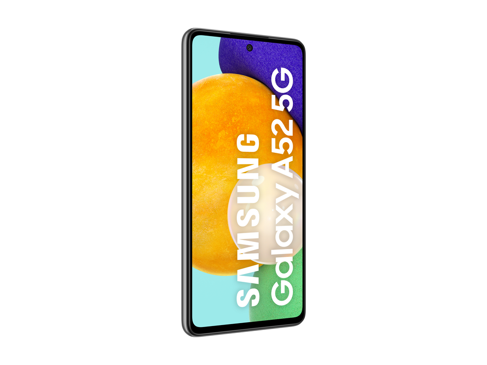 Samsung Galaxy A52 5G, Negro, 256GB, 8GB RAM, 6.5" Full HD+, SDM720G Octa-Core, 4500 mAh, Android 11