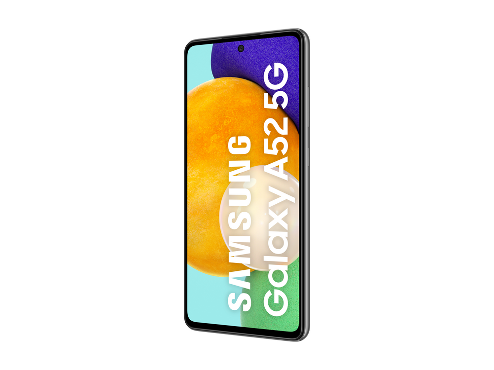 Samsung Galaxy A52 5G, Negro, 256GB, 8GB RAM, 6.5" Full HD+, SDM720G Octa-Core, 4500 mAh, Android 11