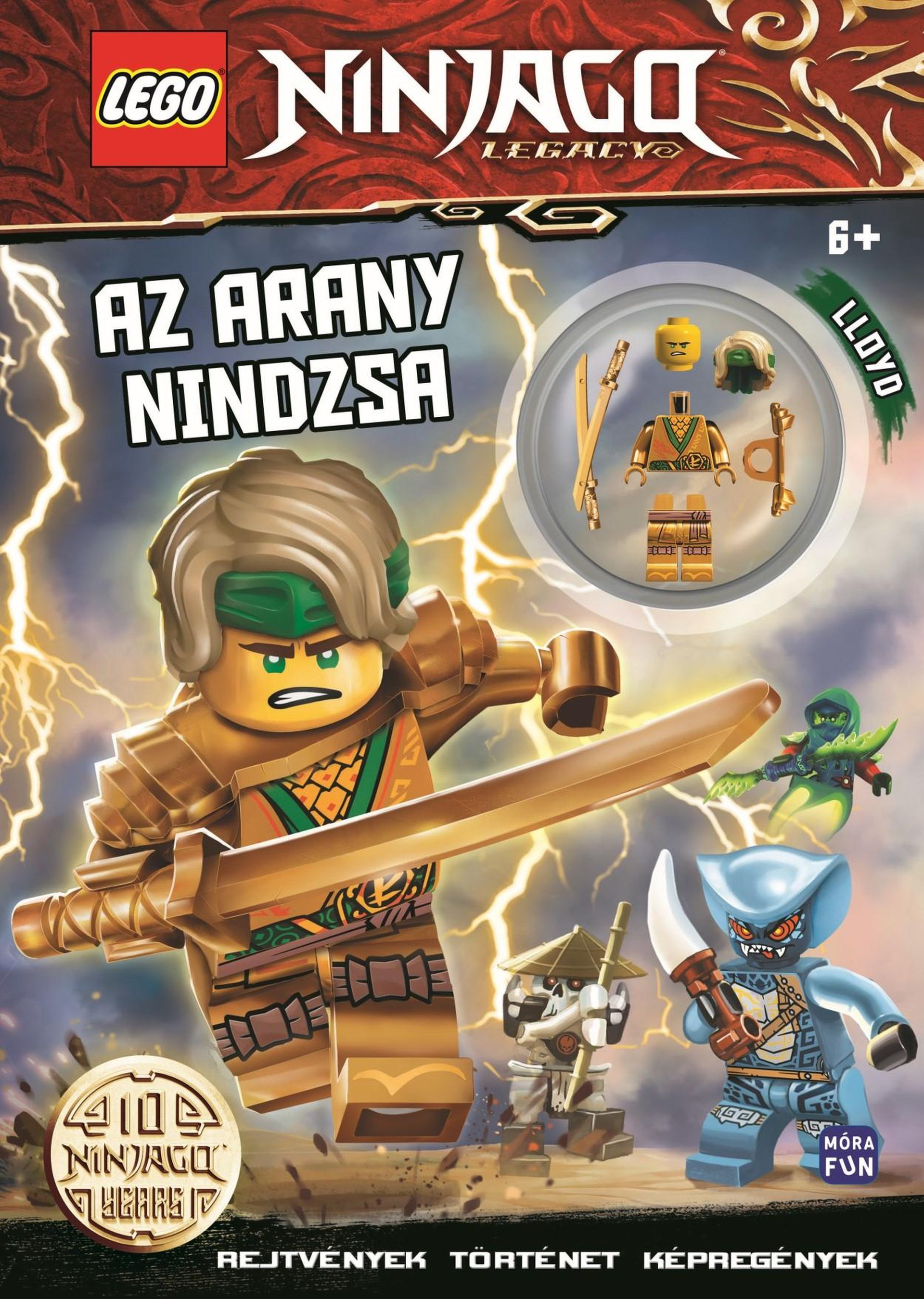 LEGO Ninjago - Az arany nindzsa + ajándék Lloyd minifigurával