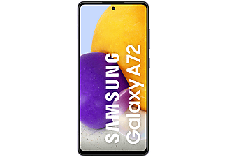 Móvil - Samsung Galaxy A72, Violeta, 128 GB, 6 GB RAM, 6.7" Full HD+, Octa-core, 5000 mAh, Android 11