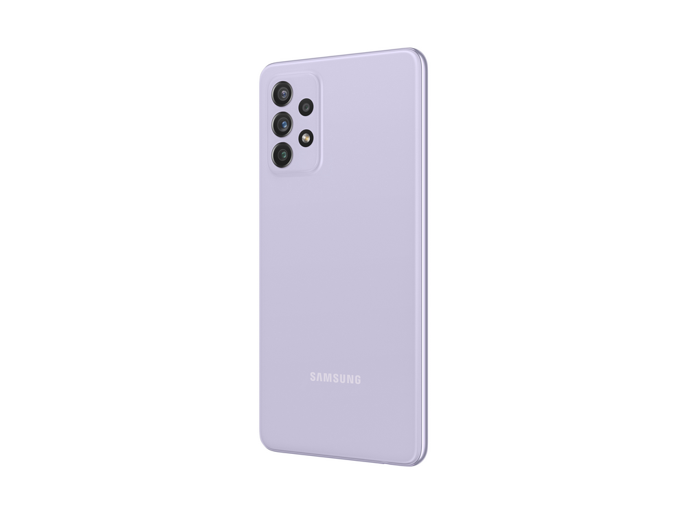 Samsung Galaxy A72, Violeta, 128 GB, 6 GB RAM, 6.7" Full HD+, Octa-core, 5000 mAh, Android 11