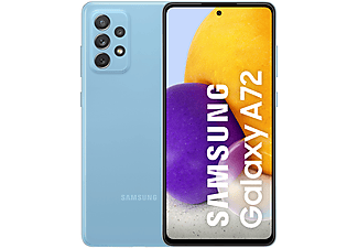 Móvil - Samsung Galaxy A72, Azul, 128 GB, 6 GB, 6.7", Full HD+, Qualcomm SM7125  Octa-Core, 5000 mAh, Android