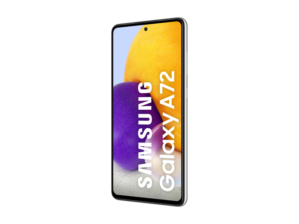 Móvil - Samsung Galaxy A72, Blanco, 128 GB, 6 GB RAM, 6.7" Full HD+, Octa-core, 5000 mAh, Android 11