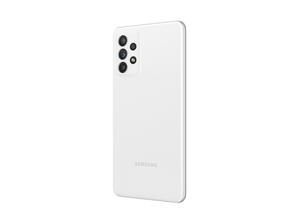 Móvil - Samsung Galaxy A72, Blanco, 128 GB, 6 GB RAM, 6.7" Full HD+, Octa-core, 5000 mAh, Android 11