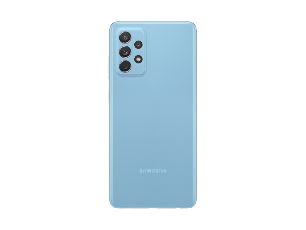 Móvil - Samsung Galaxy A72, Azul, 256 GB, 8 GB RAM, 6.7" Full HD+, Octa-core, 5000 mAh, Android 11