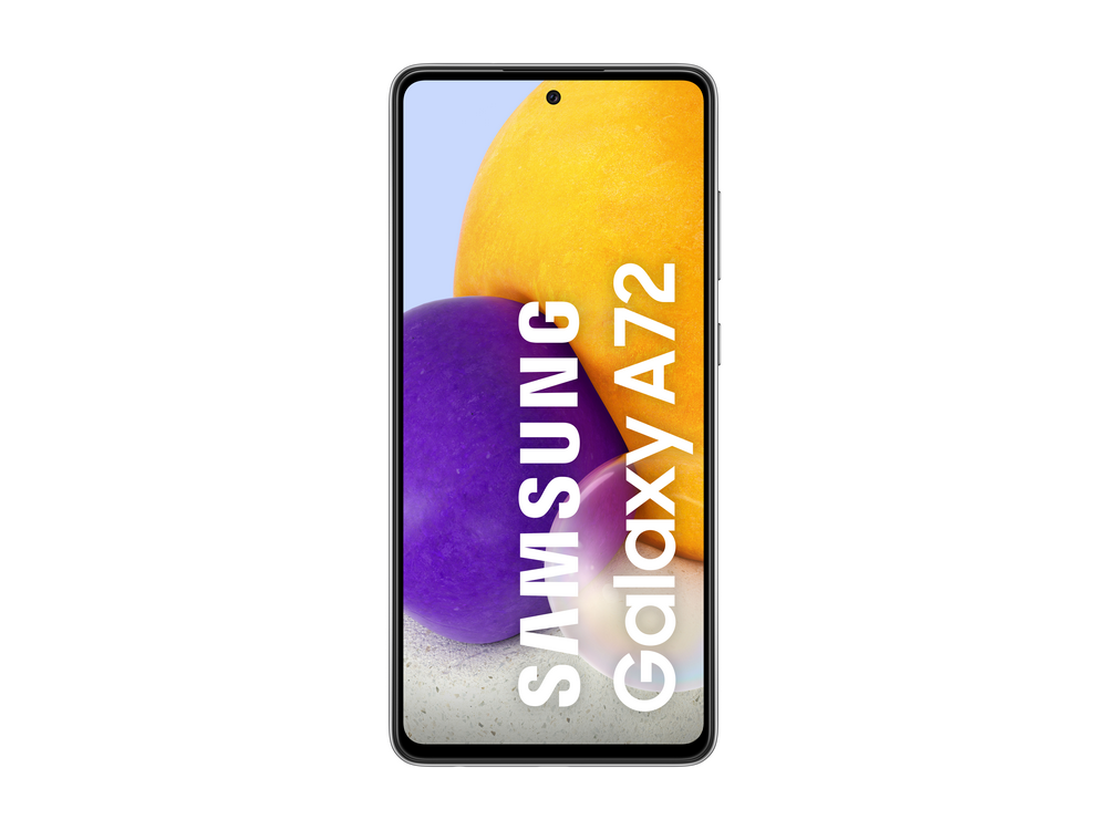 Samsung Galaxy A72, Negro, 256 GB, 8 GB RAM, 6.7" Full HD+, Octa-core, 5000 mAh, Android 11