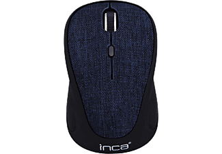 INCA IWM-300RL Kumaş Yüzey 7 Wireless Kablosuz Mouse Lacivert/Siyah