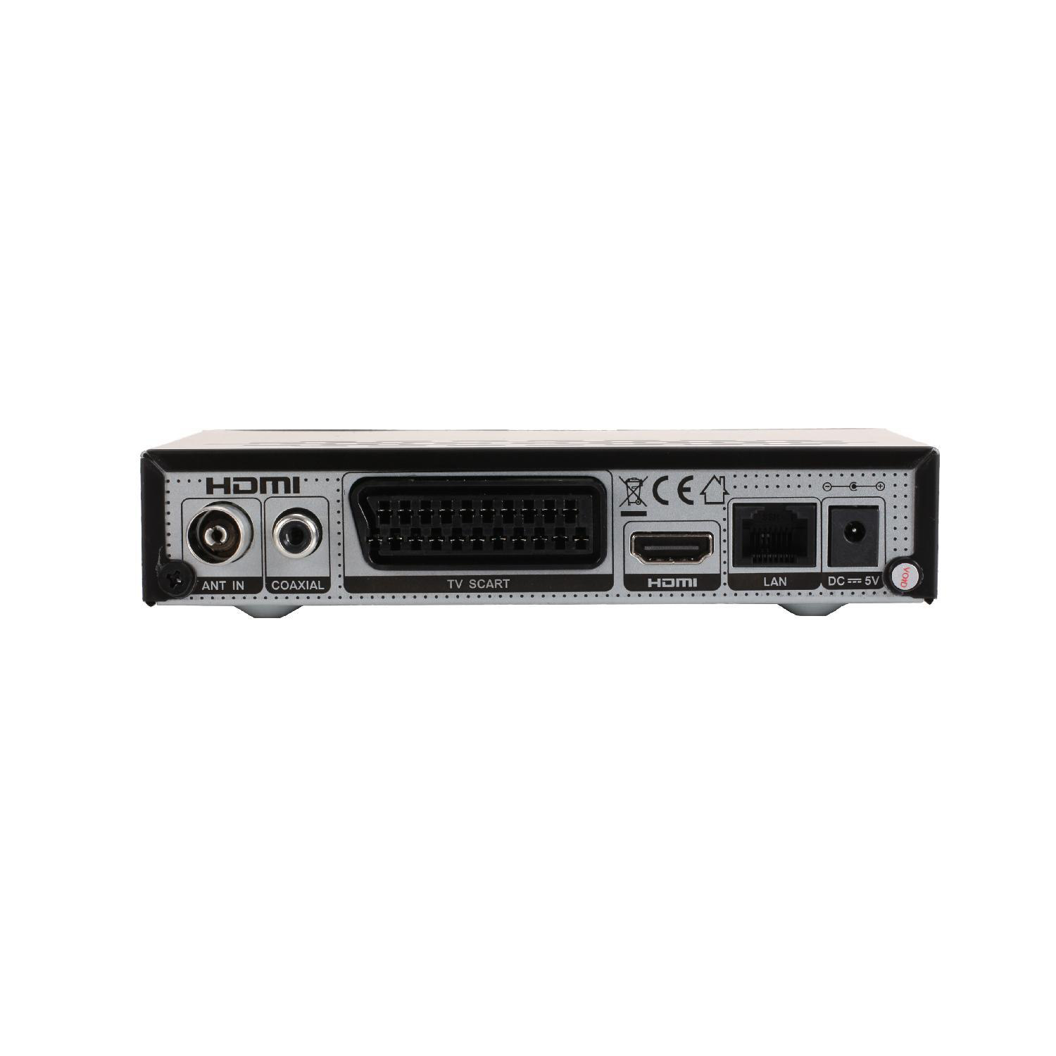 OPTICUM RED NYTRO BOX PLUS Receiver (HDTV, DVB-T2 HD, DVB-C, Schwarz)