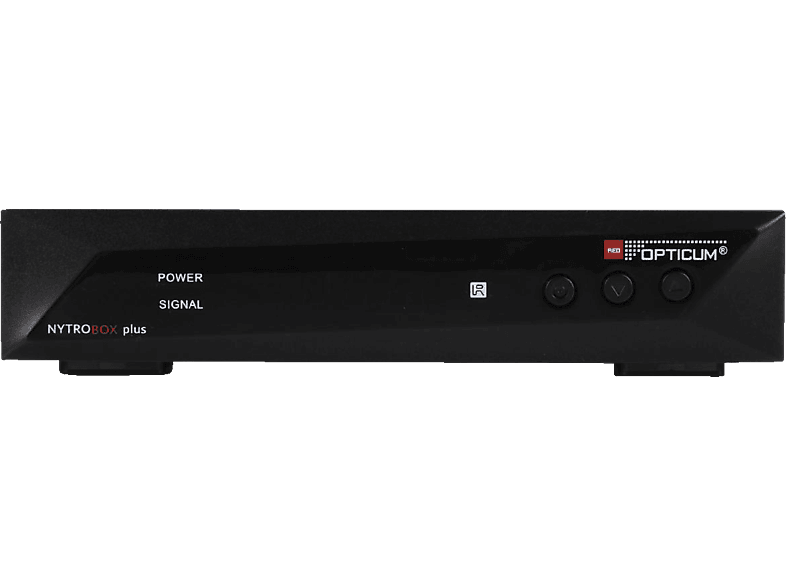 OPTICUM RED NYTRO BOX PLUS Receiver (HDTV, DVBT2 HD, DVBC, Schwarz
