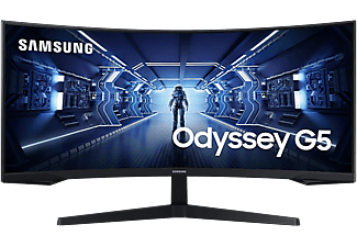 SAMSUNG Écran gamer Odyssey G5 34" UWQHD 165 Hz Curved (LC34G55TWWRXEN)