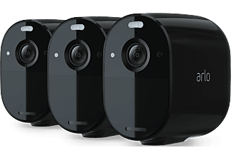 ARLO Essential Spotlight Camera 3-pack Zwart