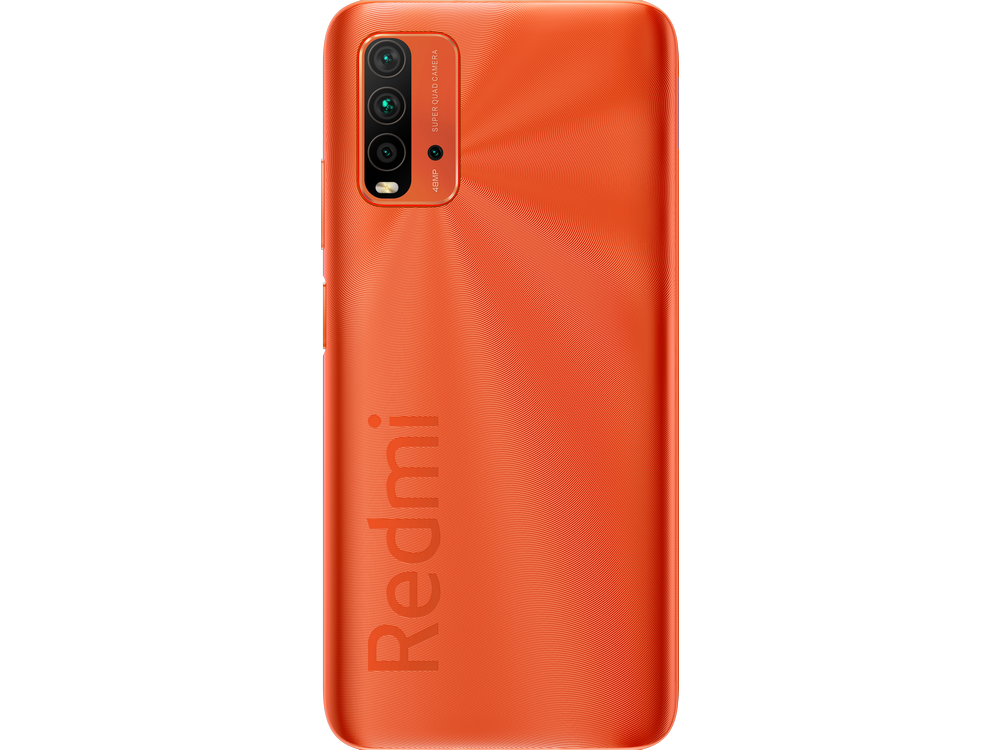 Xiaomi Redmi 9T, Naranja, 128GB, 4GB RAM, 6.53" Full HD+, Qualcomm® Snapdragon™ 662, 6000 mAh, Android
