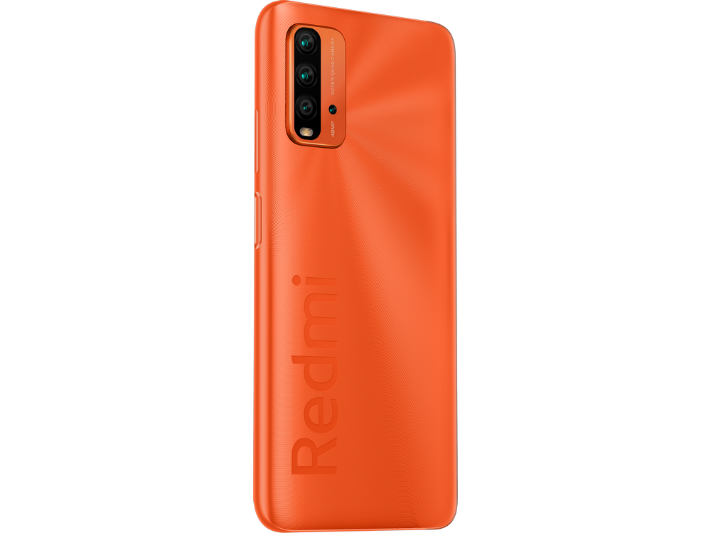 Xiaomi Redmi 9T, Naranja, 128GB, 4GB RAM, 6.53" Full HD+, Qualcomm® Snapdragon™ 662, 6000 mAh, Android