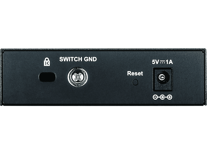 Thumbnail - D-LINK DGS-1100-05V2, 5-Port Layer2 Gigabit Smart Switch