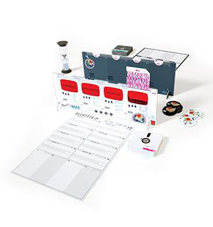 LE SCORPION MASQUE Decrypto Familienspiel Mehrfarbig