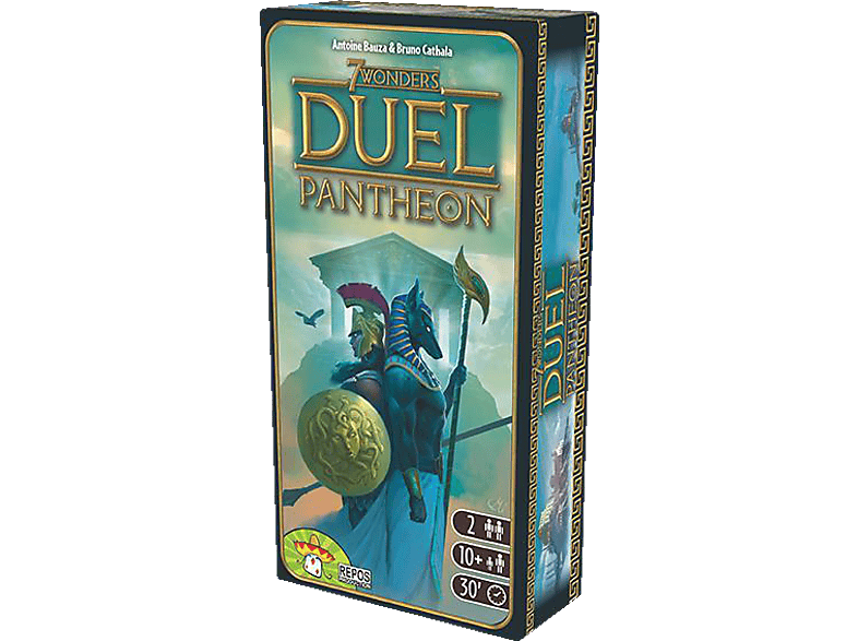 - 7 Familienspiel Erweiterung PRODUCTION - Wonders REPOS Pantheon Duel Mehrfarbig