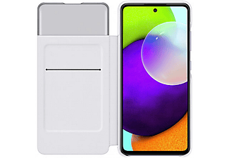 Funda - Samsung S View Wallet Cover, Para Samsung Galaxy A52, Tipo libro, Blanco