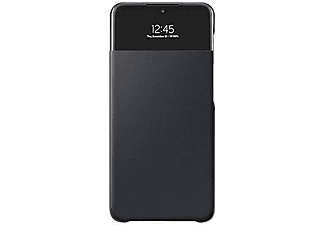 Funda - Samsung S View Wallet Cover, Para Samsung Galaxy A72, Tipo libro, Negro