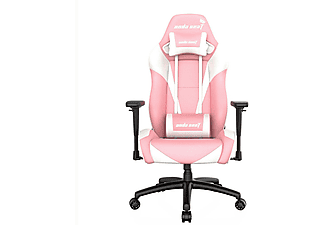 Silla gaming - Anda Seat Pretty in Pink, Reposabrazos 4D, Hasta 200 kg, Rosa