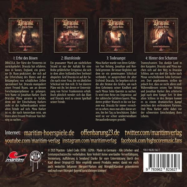 (CD) Sieben - - Sieben-1-4 (4CD Der Box) Und Dracula Der Dracula Der Zirkel Und Zirkel Der