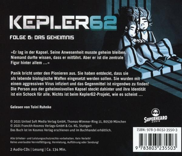 Kepler62 - 06: Cd Hörbuch) Das Geheimnis - (CD) Folge (Das