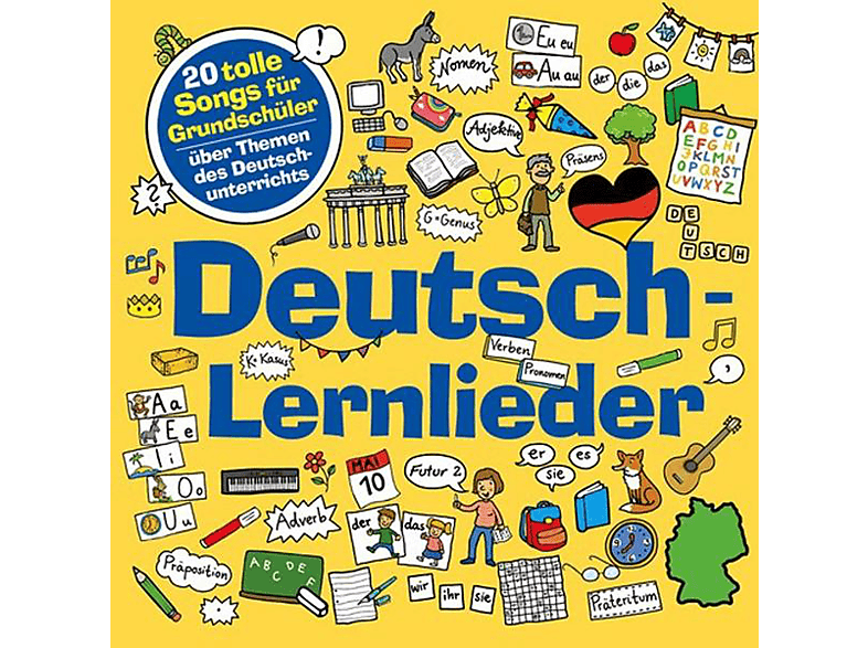 Marie & Finn - Deutsch-Lernlieder - (CD)