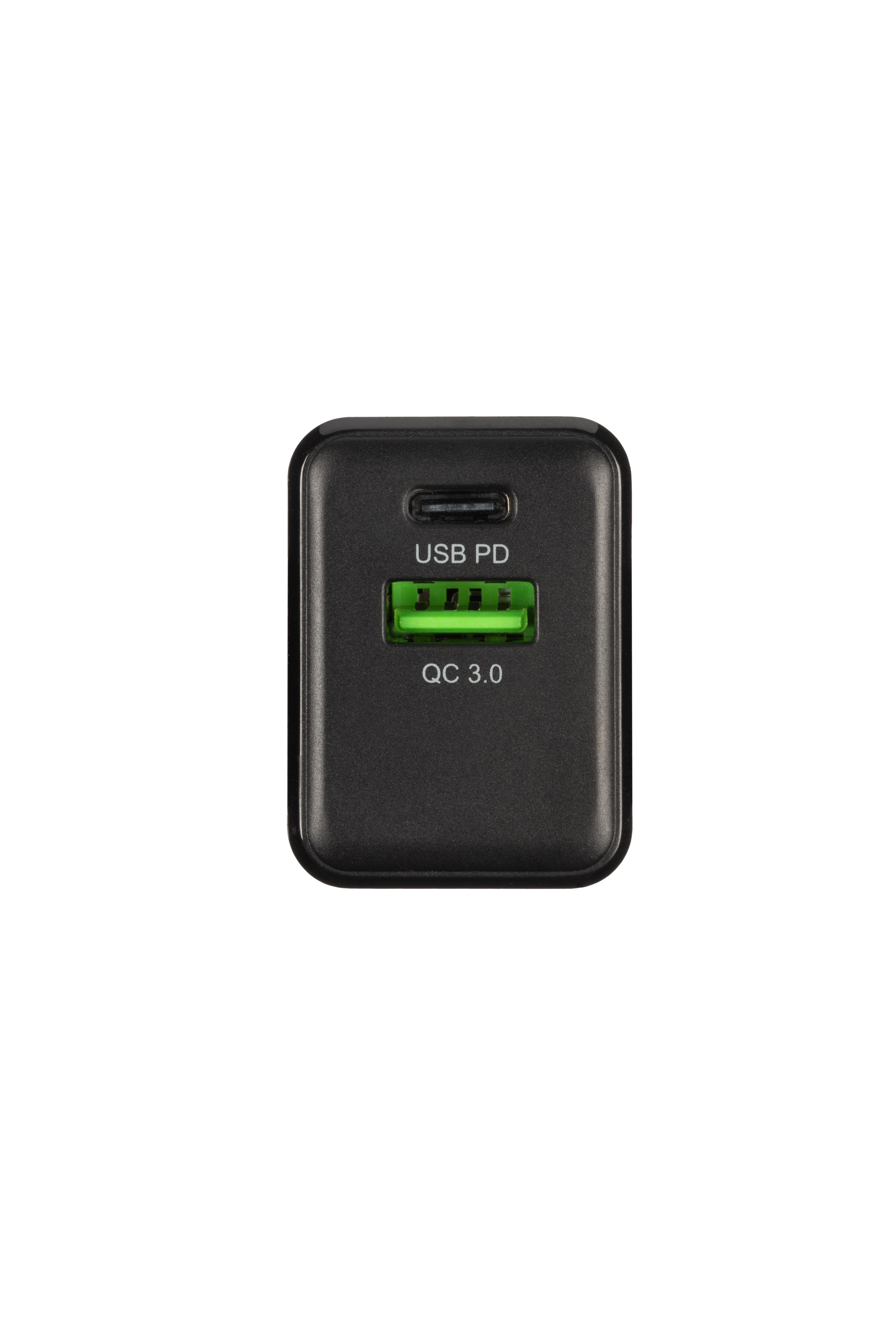 XTORM Volt Travel Fast Charger Reiseadapter universal 18 W, Schwarz