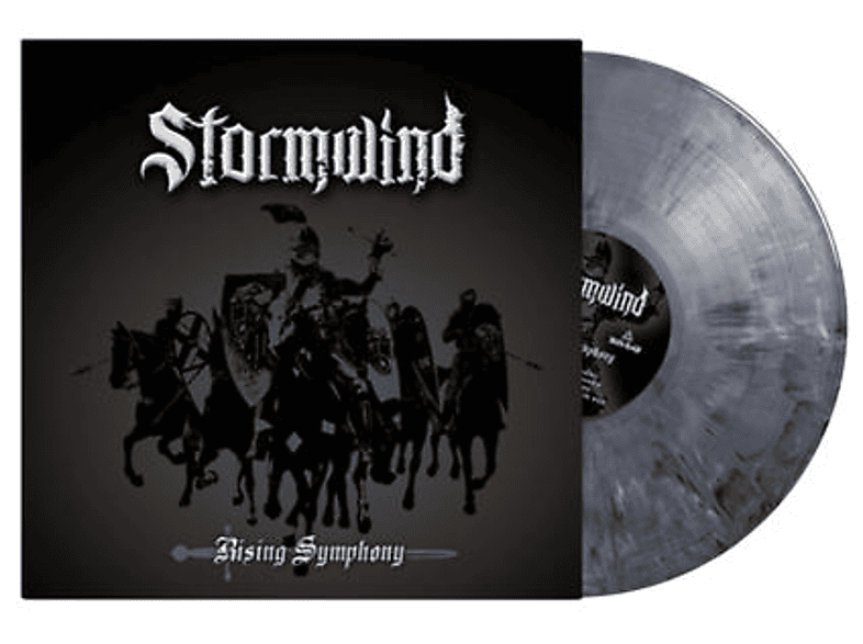 (Marble Rising Stormwind Symphony Vinyl) Silver/White/Black - (Vinyl) -