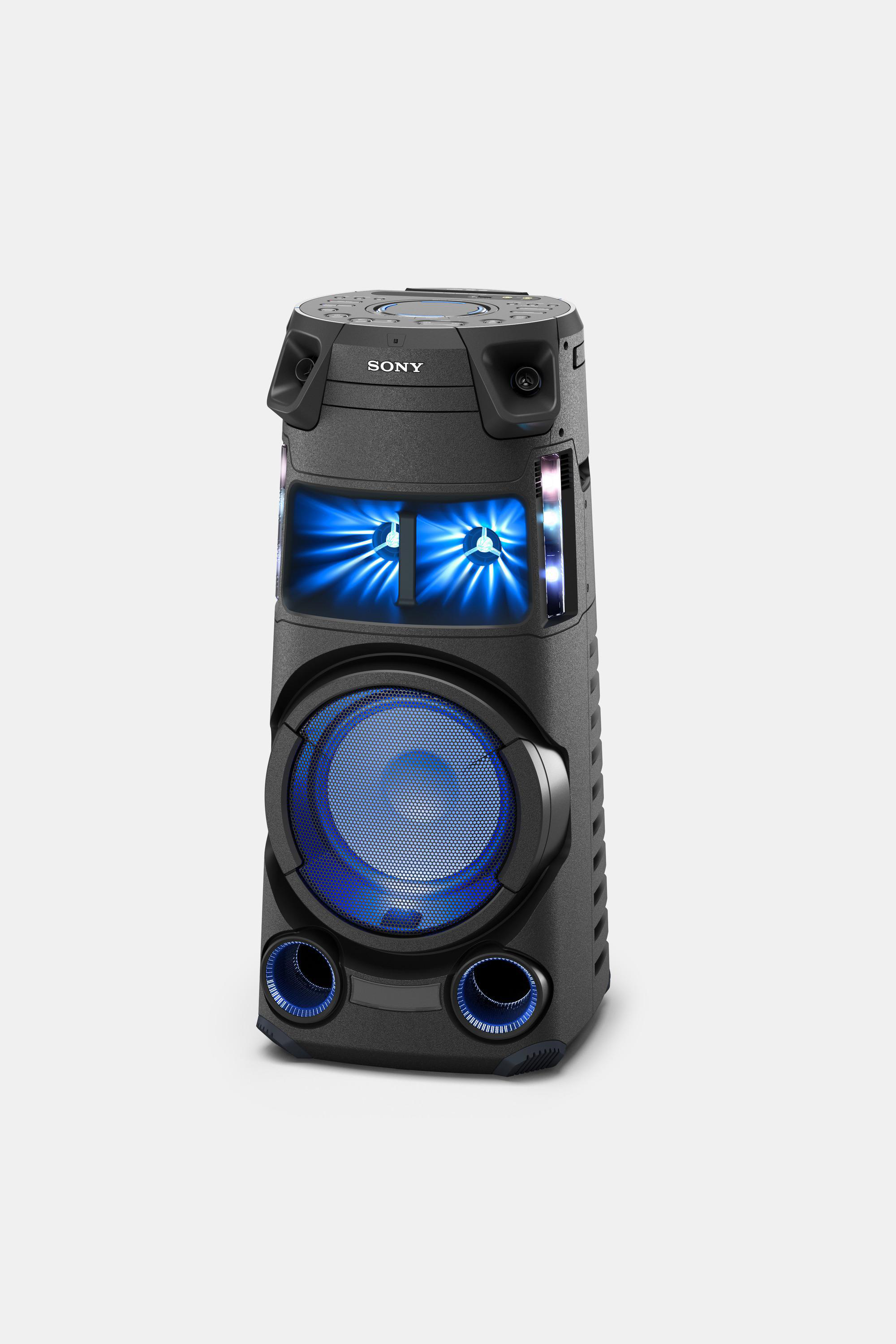 Blaue JBL-Kopfhörer mit dem Wort "LIVE" oben.