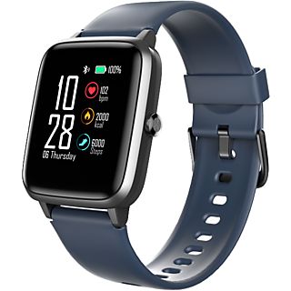 HAMA Fit Watch 4900 - Smartwatch (TPU, Blau/Schwarz/Grau)