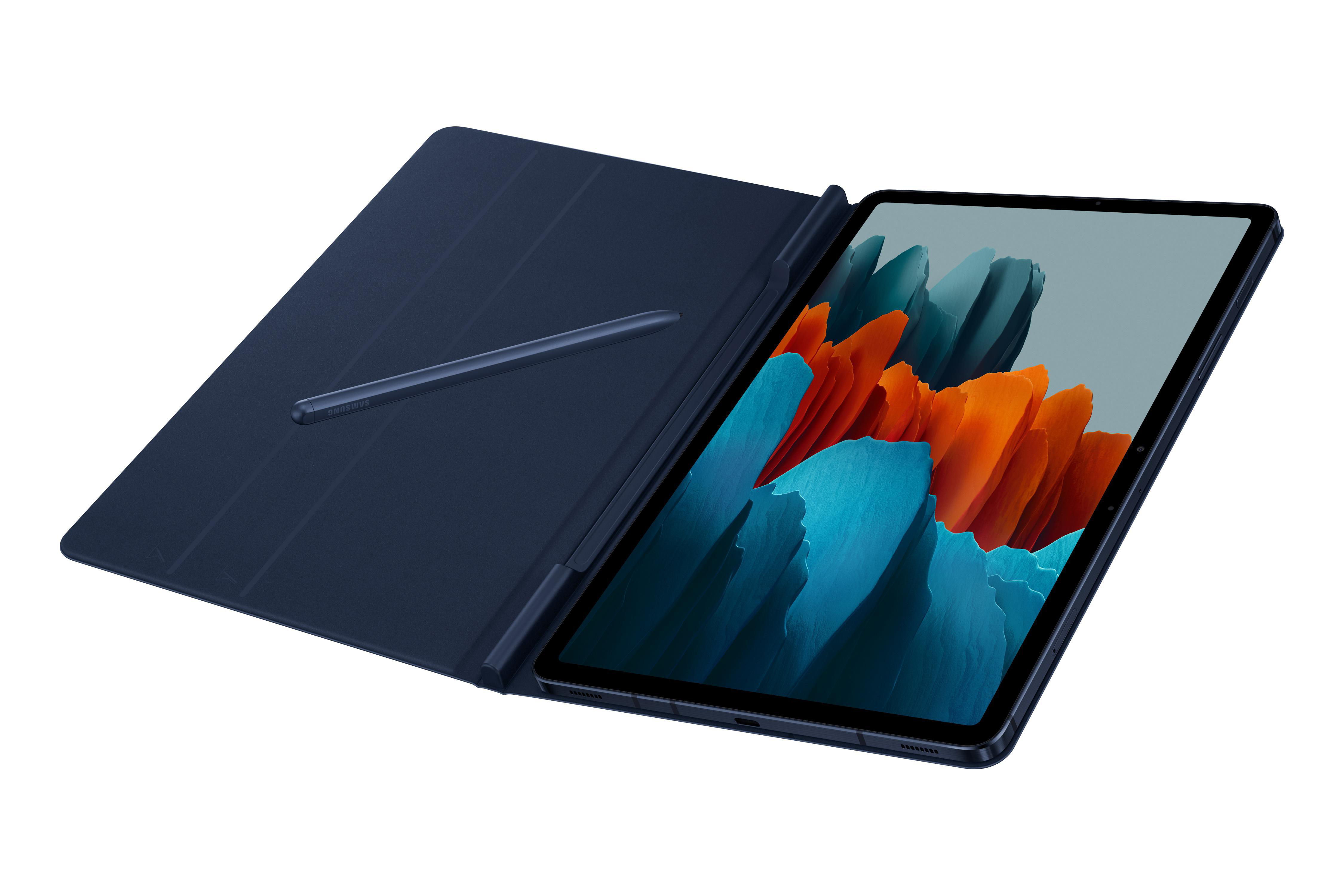 SAMSUNG EF-BT870, Bookcover, Samsung, Galaxy Tab S7, Dunkelblau