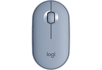 LOGITECH M350 Pebble Kablosuz Mouse Mavi Gri