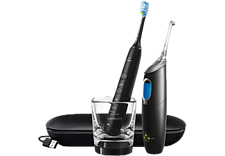 PHILIPS SONICARE Sonicare AirFloss Pro/Ultra HX8494/03 - Irrigatore orale (Nero)