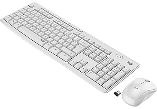 LOGITECH MK295 Sessiz Kablosuz Türkçe Q Klavye Mouse Seti - Beyaz_0