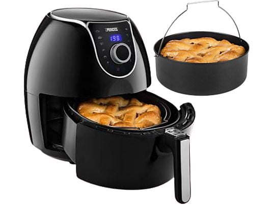 PRINCESS 01.182055.01.001 Aerofryer XXL Heißluftfritteuse (5,2 l, 1700 Watt, Schwarz)