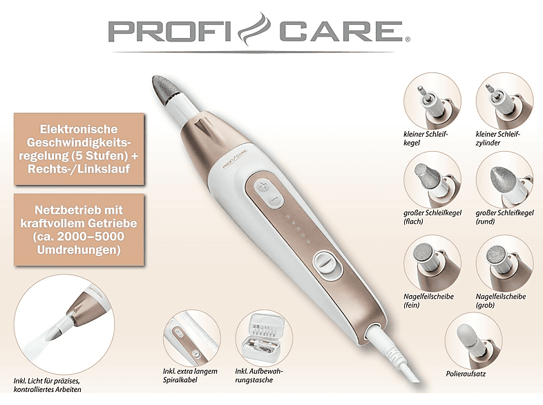 PROFI CARE Maniküre/Pediküreset PC-MPS 3004