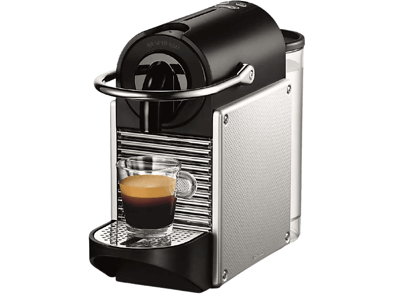 DE LONGHI 124 S Pixie Nespresso-Maschine Silber online kaufen | MediaMarkt
