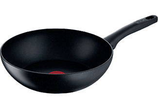 TEFAL G2811972 Black Stone Wok serpenyő, 28cm