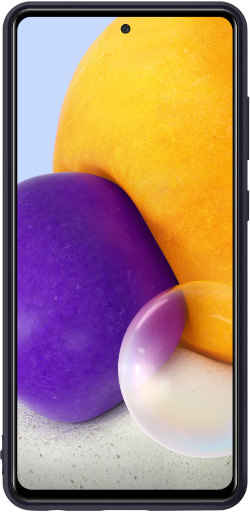 SAMSUNG Cover Silicone Galaxy A72 Noir (EF-PA725TBEGWW)