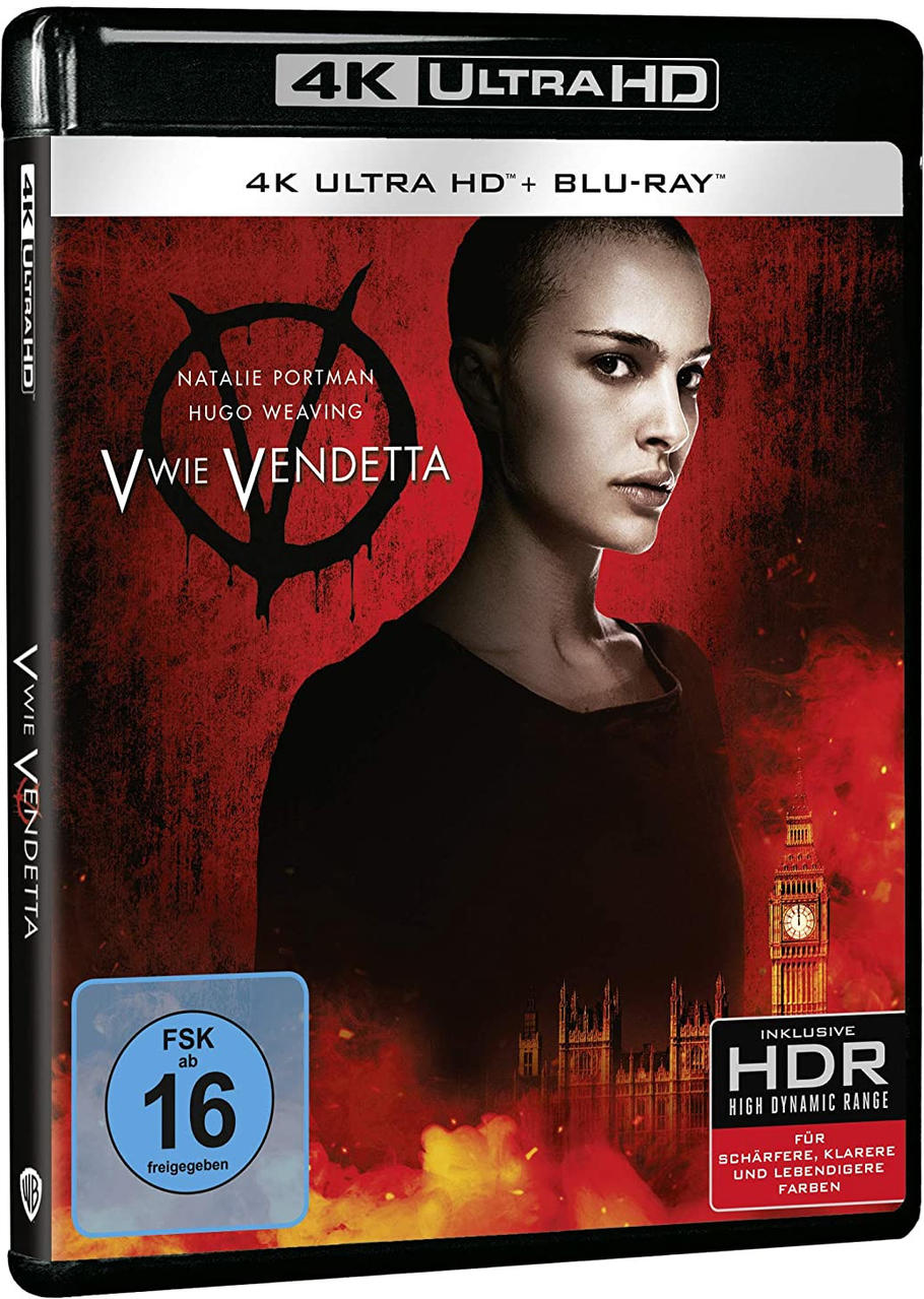 V wie Vendetta Blu-ray Ultra HD 4K Blu-ray 